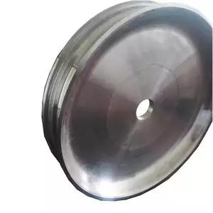 China Open Die Forging S355 Carbon Steel Retaining Wheel Used As Crane Wheel for sale