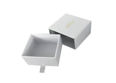 China Forma de empacotamento personalizada reciclável do quadrado da gaveta das caixas para a joia à venda
