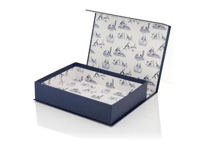 China Flap Lid Custom Printed Gift Boxes Modern Fashion With Inner Pattern Printing for sale