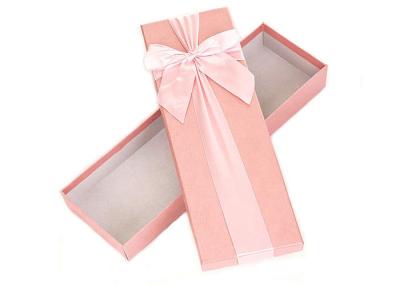 Chine Taille adaptée aux besoins du client de boîte d'emballage de cadeau de papier de couleur 34 * 11 * 5cm pour la fleur à vendre