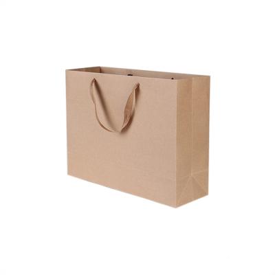 China Practical Kraft Paper Shopping Bags , Brown Kraft Paper Bags For Any Celebratory Occasion for sale
