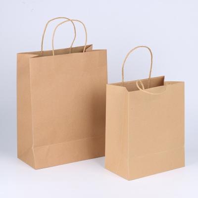 China Recyclable Personalised Brown Paper Bags OEM / ODM Available For Packaging for sale