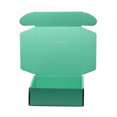 China O costume de cartão ondulado imprimiu a cor personalizada materiais reciclada caixas à venda