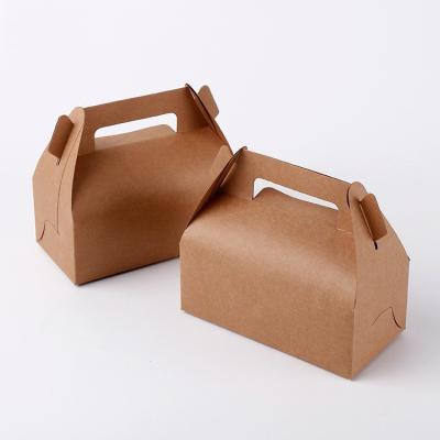 China Portable Folding Food Packaging Box Size 15.5 * 8.6cm For Biscuits Baking Food for sale