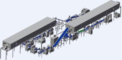 Китай Рентабельная машина для производства бумажных ламинатов слойки легкая очищает с автоматическим замерзая тоннелем продается