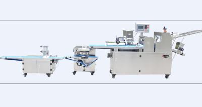 China Cadena de producción dos veces rodante del pan máquina de la toma panorámica opcional con el sastre de encargo en venta