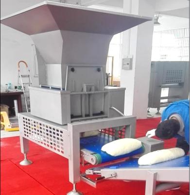 China SS304 Bread Production Line 600mm Working Width With Auto Dough Cutting Hopper for sale