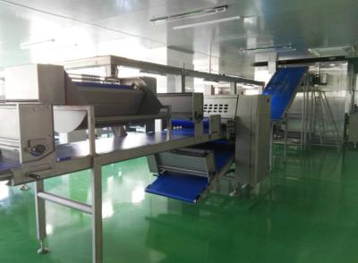 China Máquina automática industrial da laminação para 1500 quilogramas de massa Corissant enchido capacidade à venda