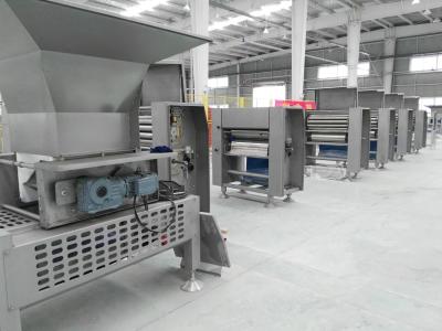 Chine Les biens 144 couches de moteur servo d'entraînement de la pâte de la machine de lamineur, machine de stratification commerciale pour les pâtisseries danoises à vendre
