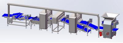 Cina Macchina flessibile del laminatore della pasta di pasticceria con la struttura modulare di Multirollers in vendita