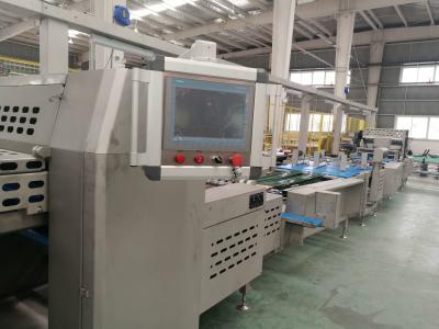 China Siemens Touch Screen Automatic Pita Bread Production Line 300kg/Hr for sale