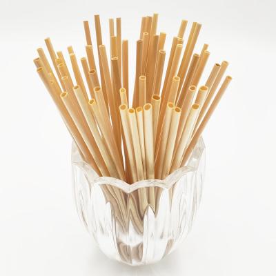 China 20cm Biodegradable Compostable Hay Straws Bulk For Cocktail Party for sale