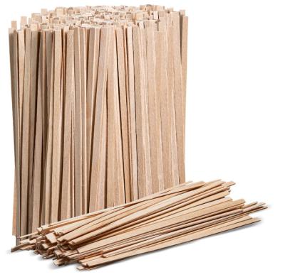 China 1000 Pack Wooden Bamboo Coffee Stirrers - 5.5 Inch Coffee Stir Sticks for sale