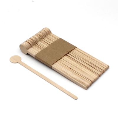 China 7 Inch Biodegradable Wood Coffee Stirrers 1000 Count ODM for sale