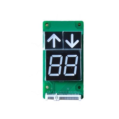 China Manufacturers Best Quality Elevator Board Panel Floor Components Binary 7 Segment Display for sale