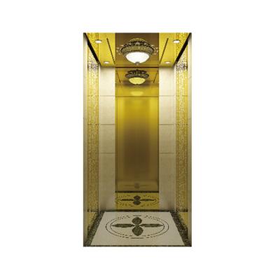 China Mirror Stainless Steel Small Classic Elevators For Villas Lift 450 To 1600KG for sale