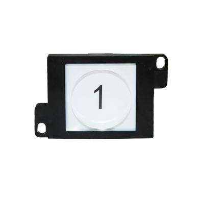 China Push Acrylic Stable Elevator Touchless Button DC 24V For Lift Contactless White Light for sale