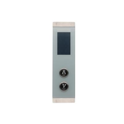 Chine Cannette de fil Lop de contact d'ascenseur de panneau d'affichage de plancher de Dot Matrix Two Button Elevator Hall Call Panel à vendre