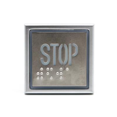 中国 DC24vの正方形の上昇警報は押しの下のエレベーターのためのステンレス鋼にボタンをかける 販売のため