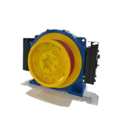 China ZFW400L S Elevator Traction Machine Dia 400 / 480mm Traction Hoist Elevator Part Lift Main Engine for sale