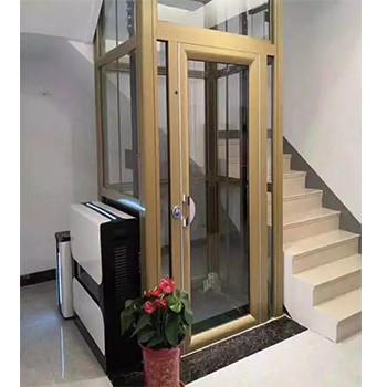 China 6 - 8 Persons VVVF Home Lift Elevator For Private House for sale