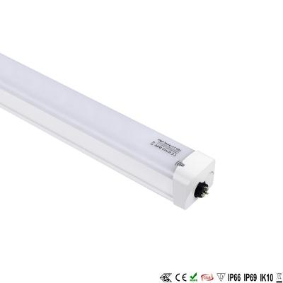 China las luces del tubo de la prenda impermeable LED de 60W 40W 20W vaporizan la luz de la prueba LED con el movimiento Dection en venta