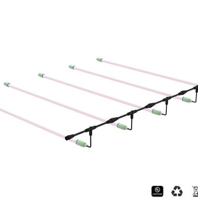China Indoor Vertical Hydroponics LED Grow Lights Tubes 10W 20W for sale