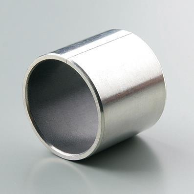 China Wrapped composite sliding bearing, tin-plated steel/PTFE, Maintenance-free for sale