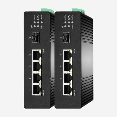 China Schalter-industrieller Ethernet PoE-Schalter IEEE802.3 Af/At 100mbps PoE zu verkaufen