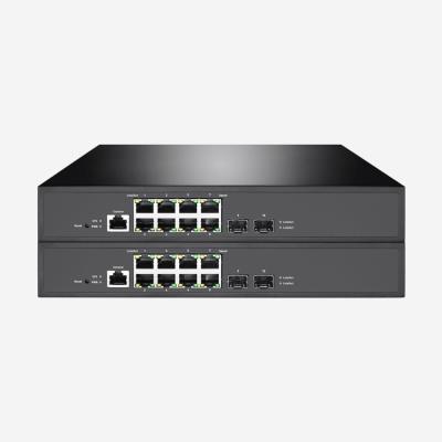 China 8G RJ45 Ports Layer 2+ Managed Gigabit Switch With 2G SFP Ports 1 Console Port SR-SG3210F for sale