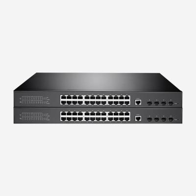 China 400W Gigabit Layer 3 Poe Switch 128Gbps Switching Capacity Support IEEE 802.3at 802.3af for sale