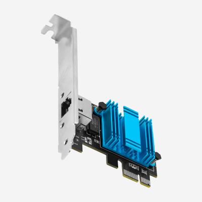 China NIC PCIe Computer Wired Network Interface Card 2500Mbps for sale