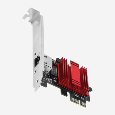 China Gigabit NIC Adapter PCIe Card 2.5Gbps Applicable To PCI-EX1 PCI-EX4 PCI-EX8 for sale