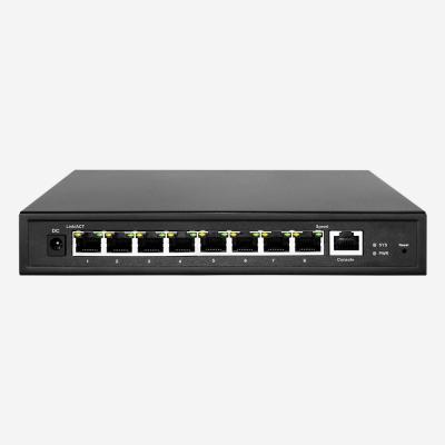 China Layer 2+ Managed 2.5 G PoE Switch 8 10 / 100 / 1000 / 2500M Auto Sensing RJ45 Ports for sale