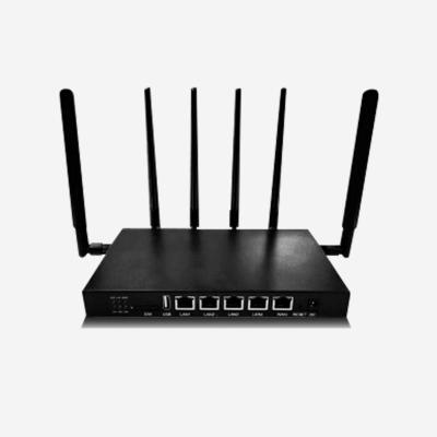 China Dual Band Smart 5G Wifi Router 5 10/100/1000M RJ45 Ethernet WAN/LAN Ports 4G 5G Router for sale