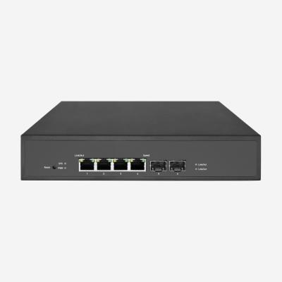 China 30W Gigabit Smart PoE Switch AC100 - 240V Built In Power Supply Support QoS for sale