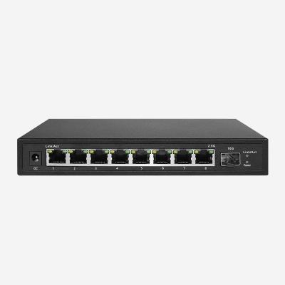 China DC 12V / 1.5A 2.5Gbps Ethernet Switch For Connecting Network Devices for sale
