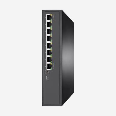 China 8 10/100/1000M RJ45 Ports Layer 2 Switch With Dumb And Web Smart Two Modes for sale