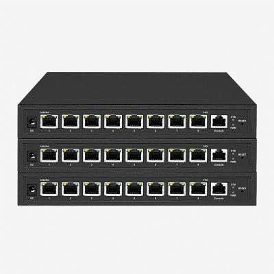 China Deploy A 10gb Layer 3 Switch With 8 RJ45 Ports For Seamless Network Management for sale