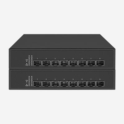 China Compact 10Gbps Unmanaged Ethernet Switch With 8 10gb SFP+ And 160Gbps Capacity for sale