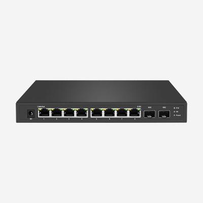 China 8 2.5 G RJ45 And 2 10G SFP+ Ports, 2.5gbps Switch With Link/Act LED Indicators for sale