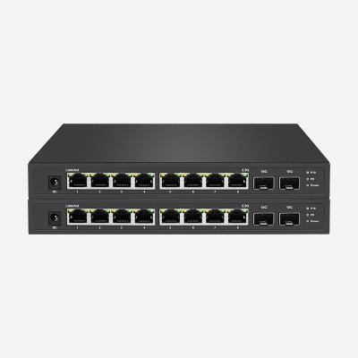 China 2.5Gb Speed Networking With 10 Port 2.5 Gigabit Switch Store-And-Forward Architecture for sale
