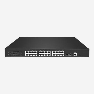 China 24 Ports 2.5gb Layer 3 Switch OSPF Routing Protocols SNMP Management for sale