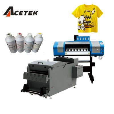 China 0.6m DTF Transfer Film Printer , Dtf Pet Film Printer With Powder Shaking Machine for sale