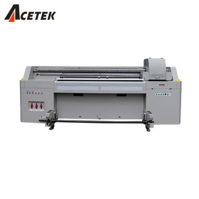 China 2.5m UV Inkjet Flatbed Printer 4 Colors For Rigid And Soft Material for sale