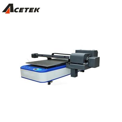 China Acetek 6090 Digital Uv Flatbed Printer Industrial XP600 Printhead for sale