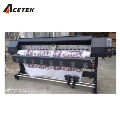 China impresora solvente de la bandera de la flexión de la tinta del eco de los 2.5m los 3.2m con la cabeza de impresión de 2/4/8pcs i3200 en venta