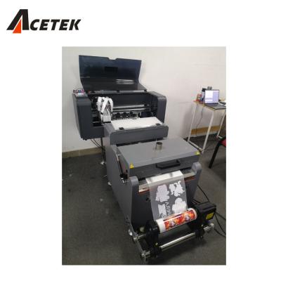 China Automatic 30cm PET Roll DTF Transfer Film Printer Shake Powder Machine for sale