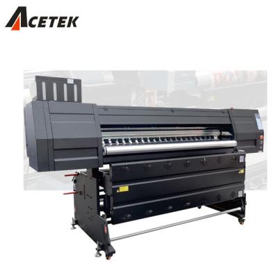China 300sqm/H 8pcs I3200 Head Sublimation Paper Printing Machine CMYK Color for sale