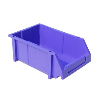 China Stackable And Nestable Plastic Small Spare Parts Organizers Pegboard Pick Hanging Bin For Tools Bolts And Screws Storage for sale